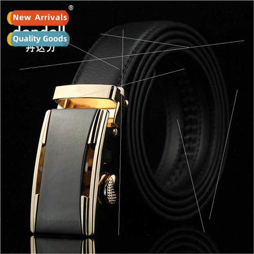 New network men belts Genuine leather belt automatic buckle