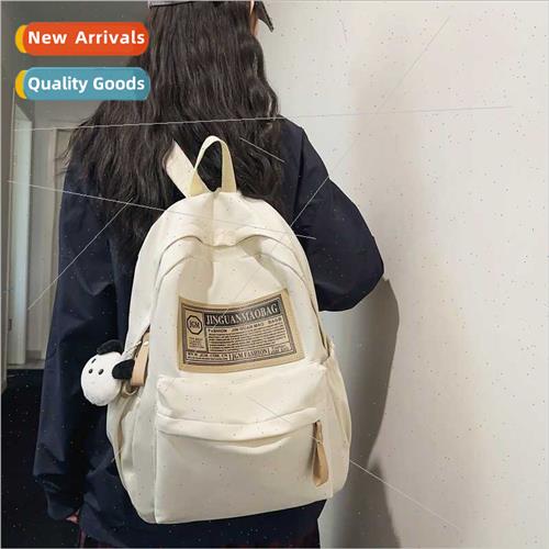 Junior school bag female 2023 men women shoulder bag lightwe