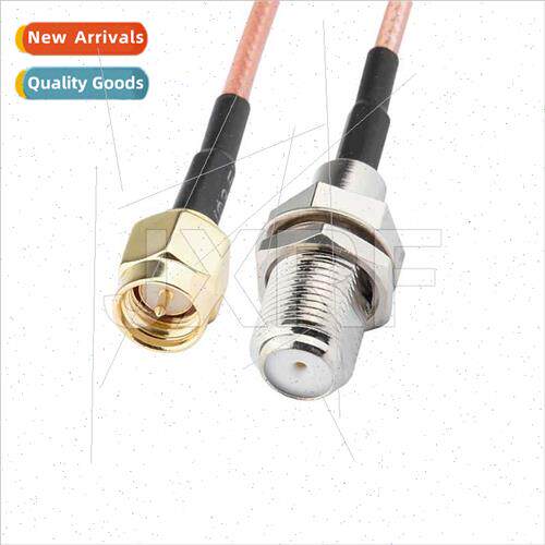 Coaxial RF Connector F-K/SMA-J Fractional F Female to SMA Ma
