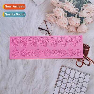 Lace 382-258 silicone mold cake lace embossing mold chocolat