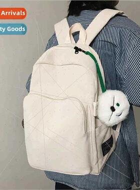 ins wind shoulder bag female new pure color simple hundred m