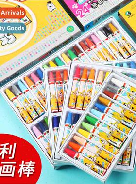Crayon oil painting stick 12 colors 18 colors 24 colors chil