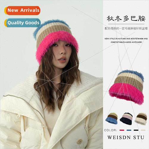Knted cap autumn winter knted dopamine warm wool cap show fa