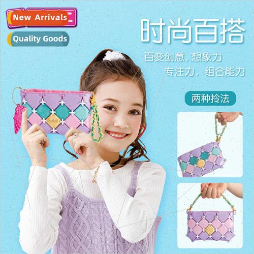 Japan Patchwork bag children girls handmade DIY making toy b