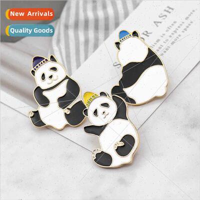 Jewelry  American Fashion Creative Funny Acrobatic Panda Bro