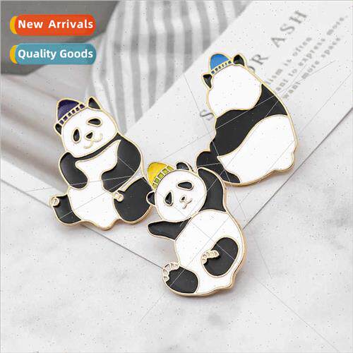 Jewelry  American Fashion Creative Funny Acrobatic Panda Bro