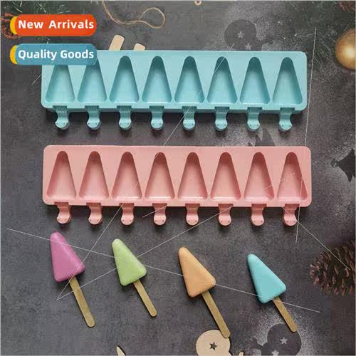 8 Triple Triangle Ice Cream 95 licone Mold Cake Ice Cream Pu