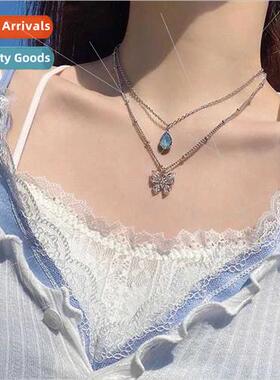 Girl group wind Korea water drop whe stone full diamond butt