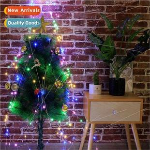 copper dec vine Christmas twig wire string light led Solar