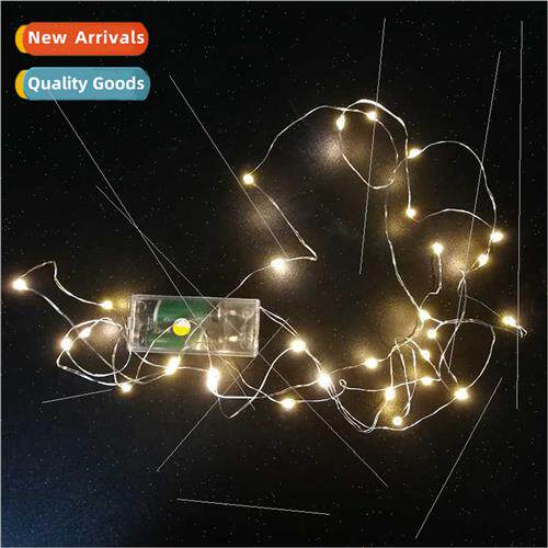 New copper wire light string battery box colorful lights hol