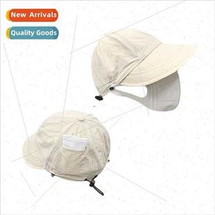 sun shading cap summer breath tongue new duck 2023 sunscreen