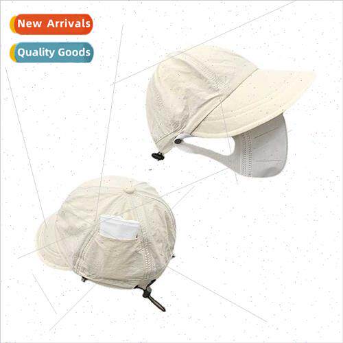 2023 summer new sun-shading sunscreen duck tongue cap breath