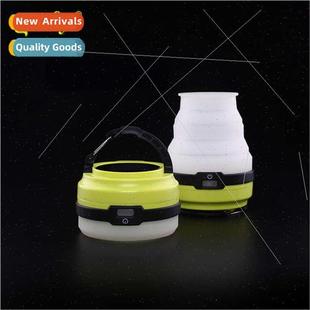 Outdoor licone Camping ght New Solar Powered USB Rechargeabl