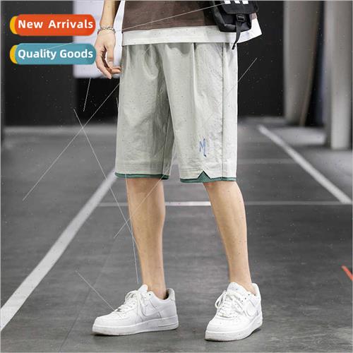 Summer casual shorts boys summer thin loose beach breeches h