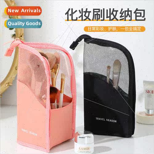 New cosmetic tool organizer bag ladies handheld makeup brush
