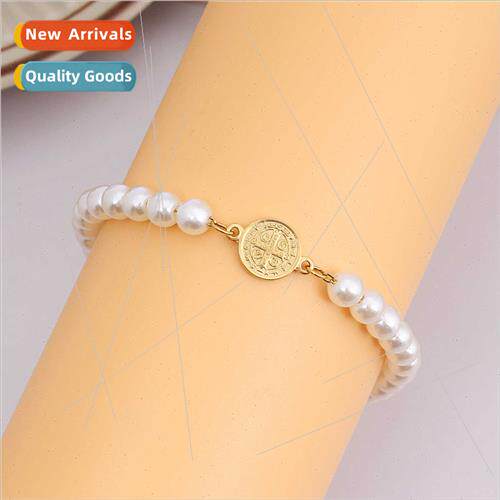 Europe Summer vacation new gold stainless steel Holy Father