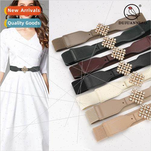 New diamond fashion elastic decorative belt female elastic p
