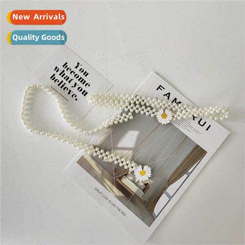 Dress decorative Korean chrysanthemum flower flower pearl wa