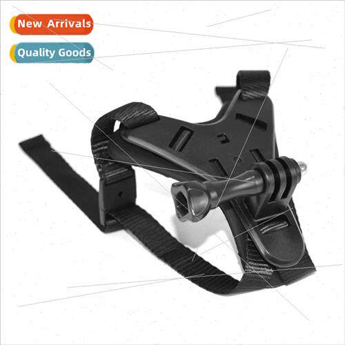 Motorcycle helmet chin cell phone fixed shooting bracket sma
