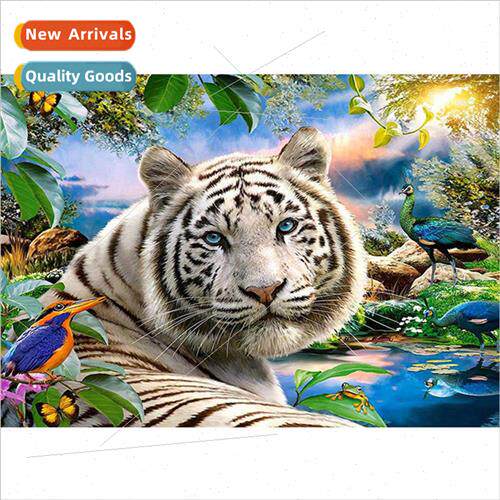 New est whe tiger landscape diamond painting modern living r