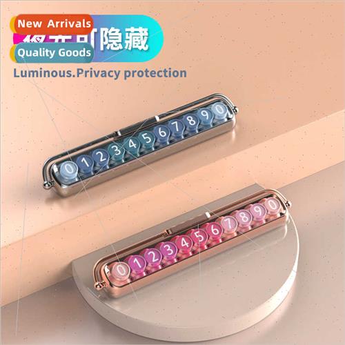Car Temporary Parking Number Plate Car Moving Phone Number T
