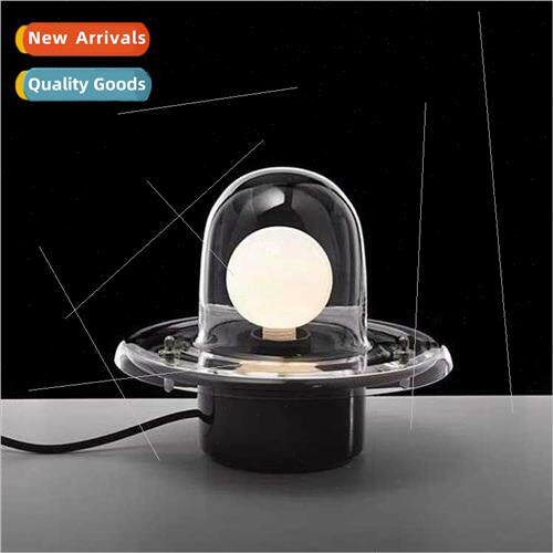 Modern Scandinavian glass table lamp simple personaly creati