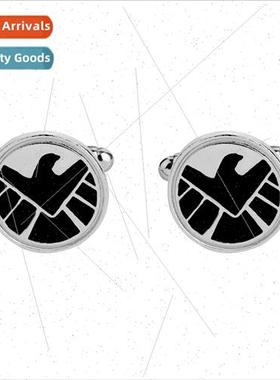 Europe Agents S.H.I.E.L.D. French Cufflinks Men Shirt Access