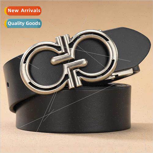 Cowhide Men Belt GG Belt Double G Belt Men Women Couple Anti