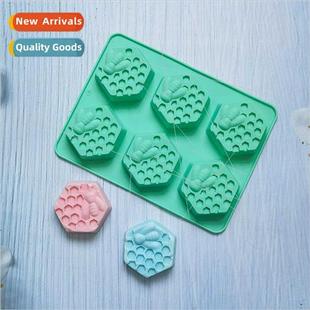 Mold Ute Soap Baking Kchen Dessert licone Cake Bee