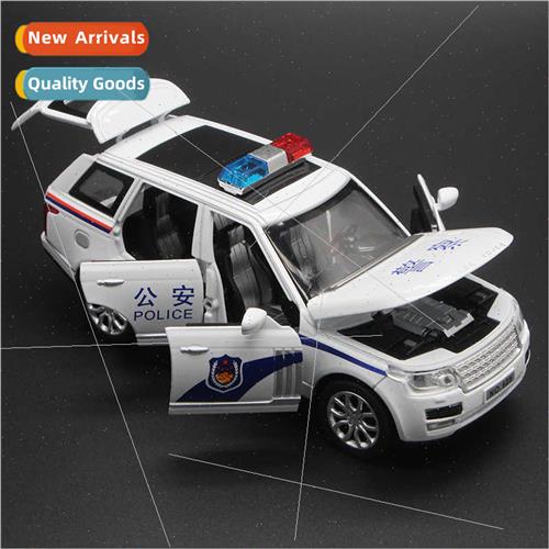 1:32 police car model children toy car alloy lights music bo