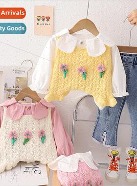 2315 Korean  of the childrens clothing 2023 fall new girls s
