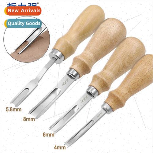 DIY Leather HTrimmer Thinning Spade Leather Carving Cowhide
