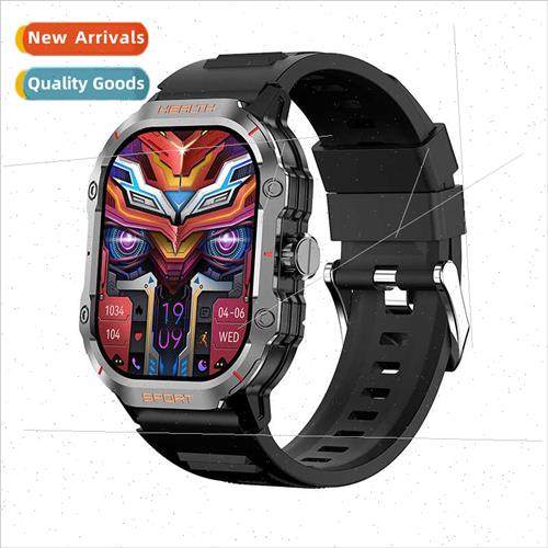 New HK24 Bluetooth Talk Smartwatch NFC Game Heart Rate Blood