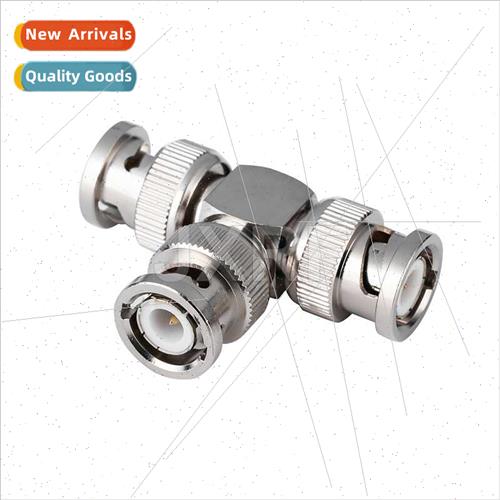 RF connector BNC tee RF coaxial adapter three points BNC-JJJ