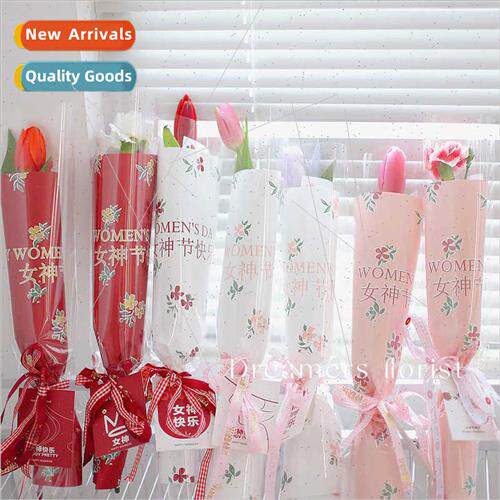 Crushed goddess bouquet single wrapping paper flower wrappin