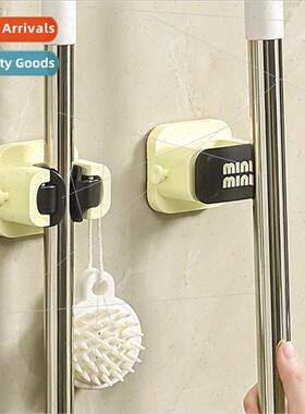 Suction cup mop hooks no hole bathroom storage artifact stic