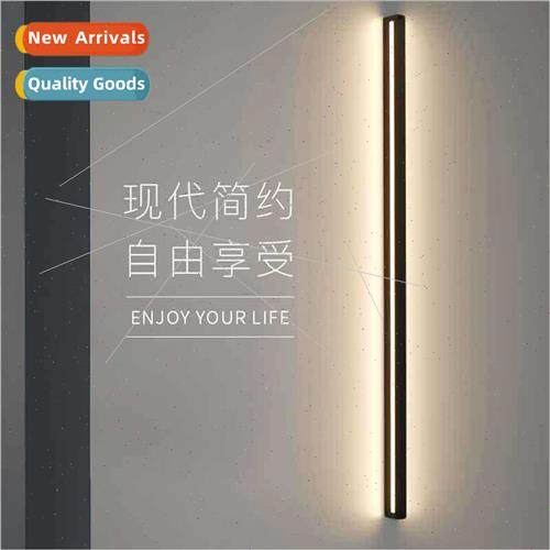 mple line light wall lamp living room dining room background