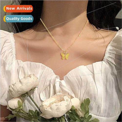 Europe nd fashion versatile female niche necklace simple all