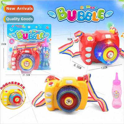 Bubble Camera Electric Camera Bubble Blower Kids Outdoor Toy