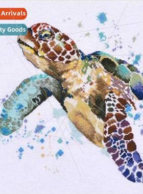 HEmbroidery Cross Stch New Sea Turtle HThread Embroidery Thr