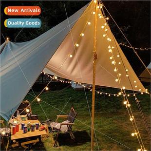 lights camping LED decorative string Outdoor orb new