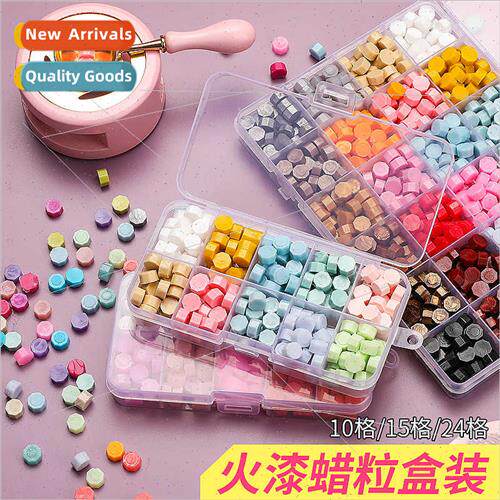 Fire Lacquer Stamp Set Complete Set Cheap Wax Grain Transpar
