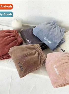 Fairy Warm Pants Winter Home Flannel Bottom Pants Women Casu