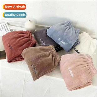 Fairy Warm Pants Winter Home Flannel Bottom Pants Women Casu