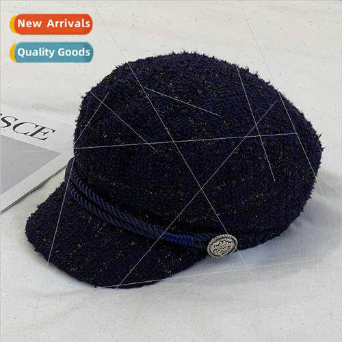 Small perfume wind chic fall navy hat female Korean  hundred