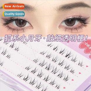 Eyelashes Thick ght Fox mulation Lower Natural ngle Crescent