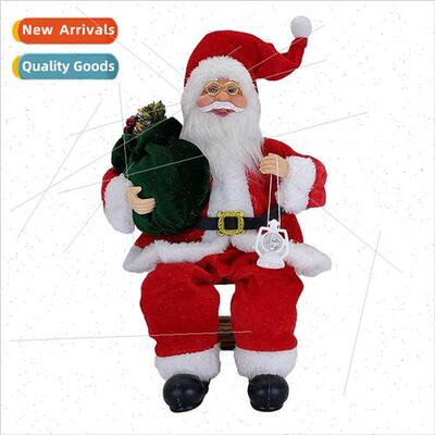 2023 tting Santa Claus Christmas Decoration Party Scene Deco