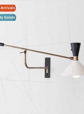 Modern minimalist wall lamp bedroom bedside lamp Scandinavia