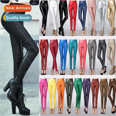 2022 Available winter Autumn New Arrival Leather Leggings PU