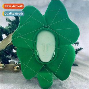 Irish Festival Shamrock Hat Creative Headgear Carnival Mardi